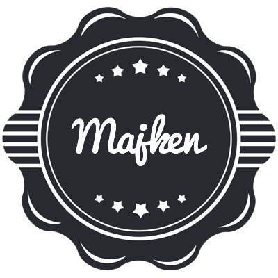 Majken badge logo