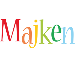 Majken birthday logo