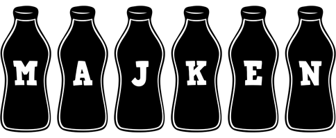 Majken bottle logo