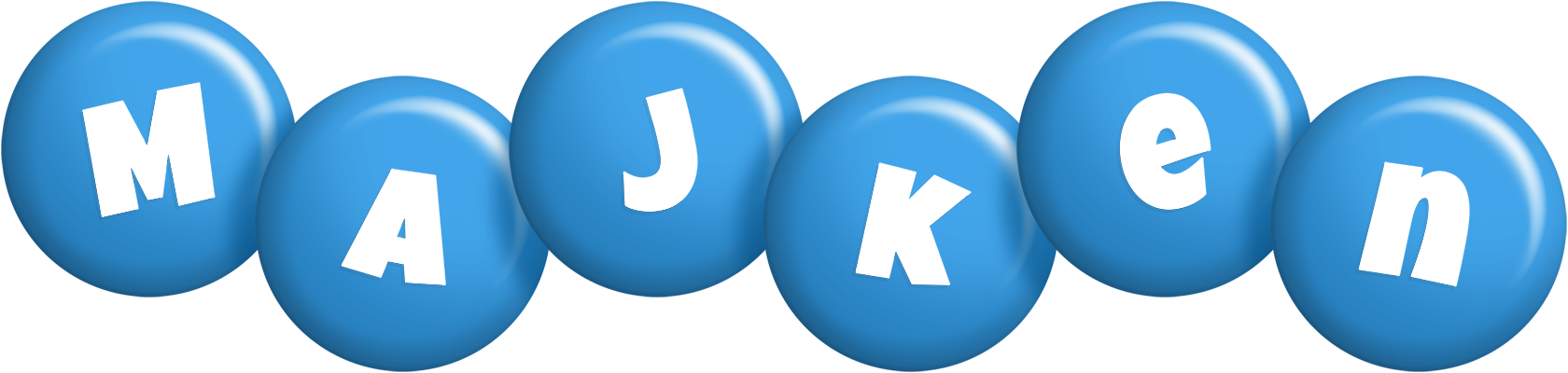 Majken candy-blue logo