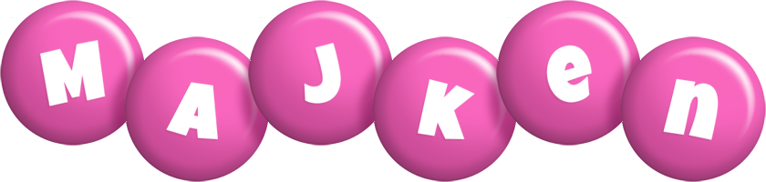 Majken candy-pink logo