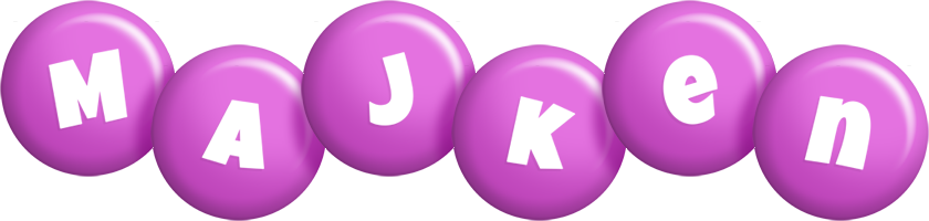 Majken candy-purple logo