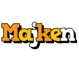 Majken cartoon logo