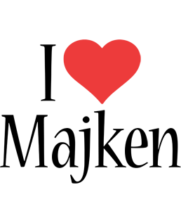 Majken i-love logo