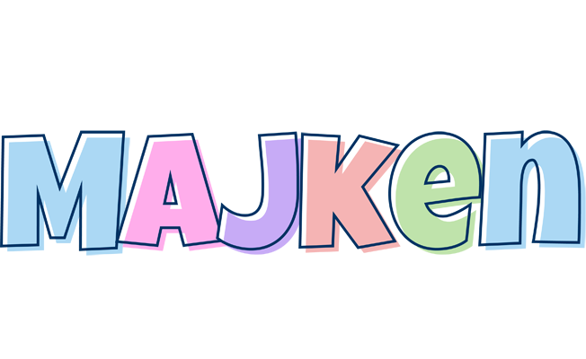 Majken pastel logo