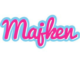 Majken popstar logo