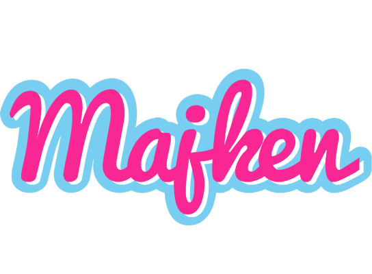 Majken popstar logo