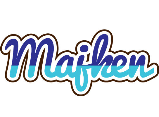 Majken raining logo