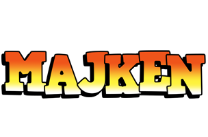 Majken sunset logo