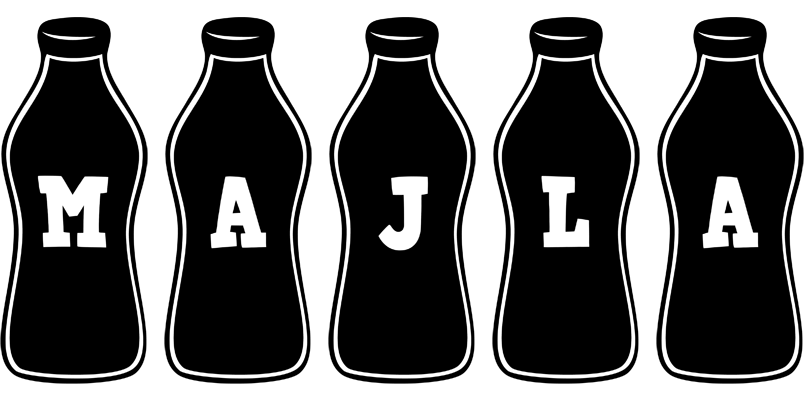 Majla bottle logo