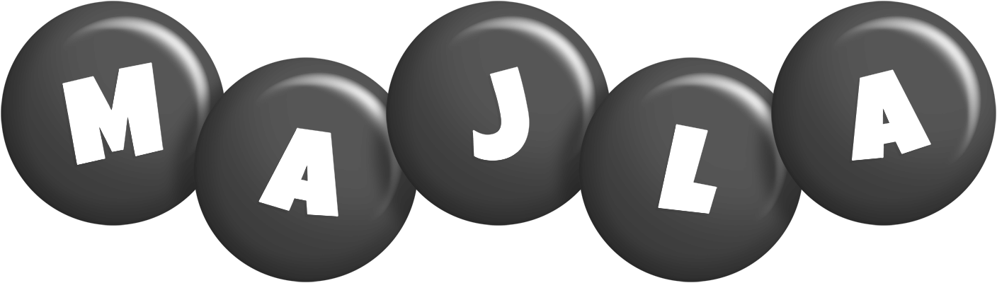 Majla candy-black logo