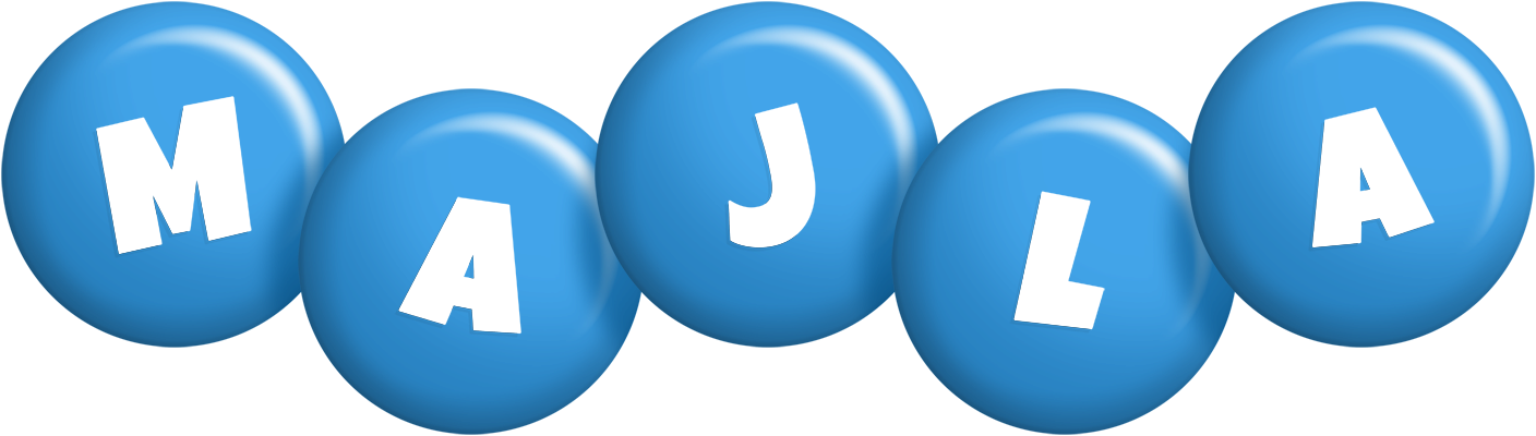 Majla candy-blue logo
