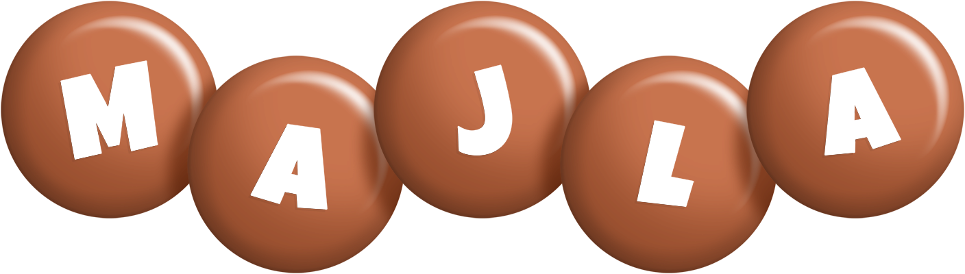 Majla candy-brown logo