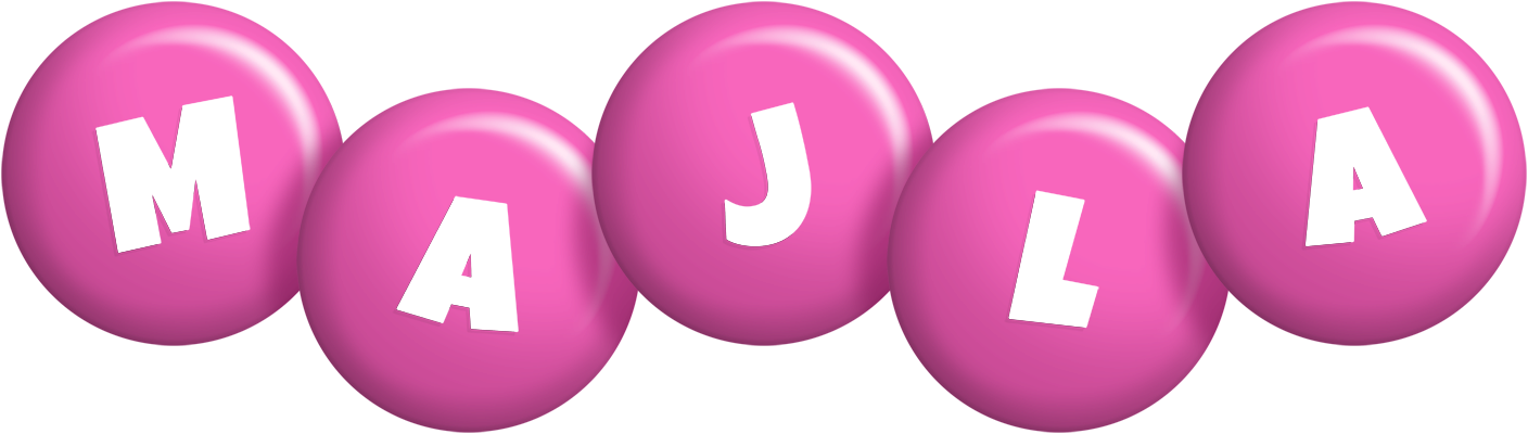 Majla candy-pink logo