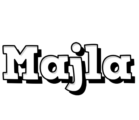 Majla snowing logo