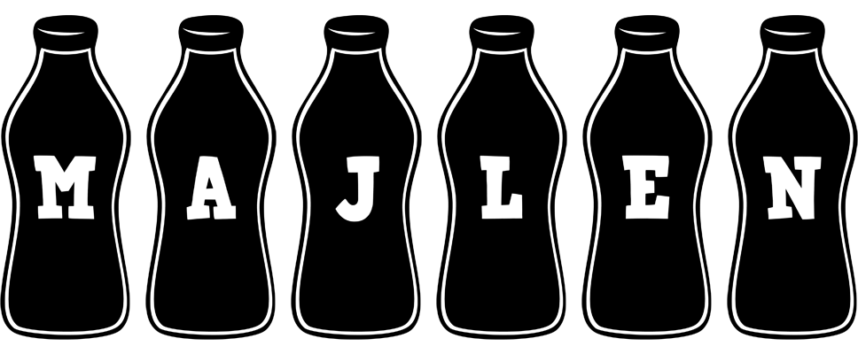 Majlen bottle logo