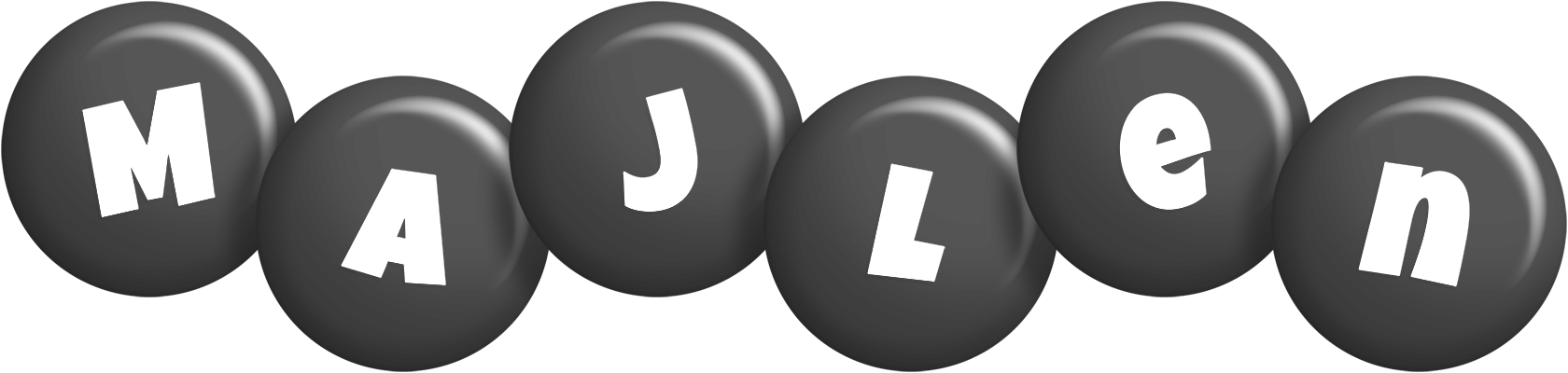 Majlen candy-black logo