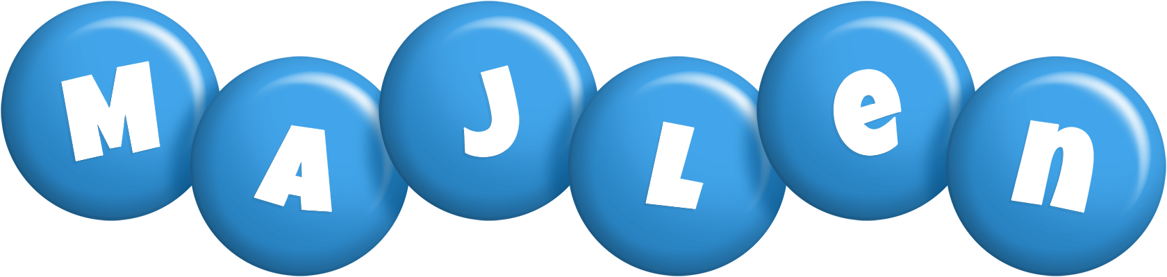 Majlen candy-blue logo