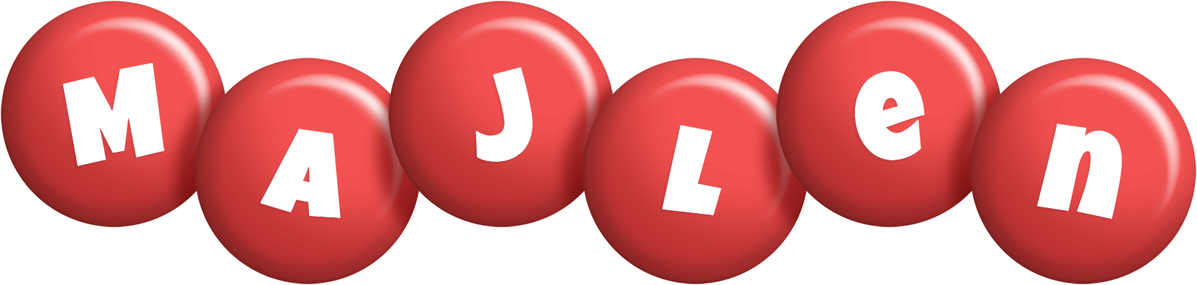 Majlen candy-red logo