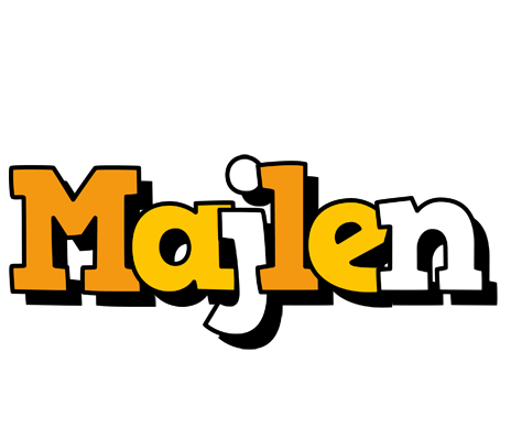 Majlen cartoon logo