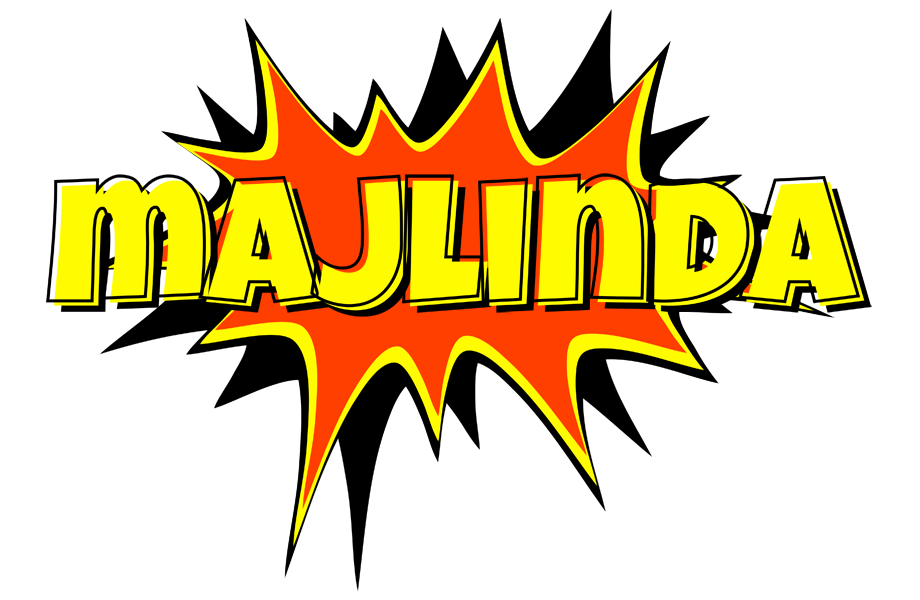 Majlinda bazinga logo