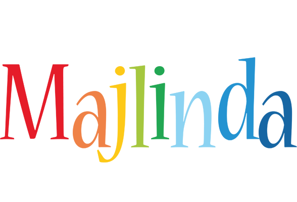 Majlinda birthday logo