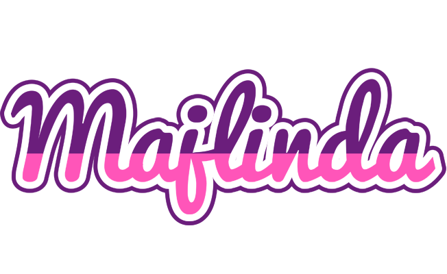 Majlinda cheerful logo