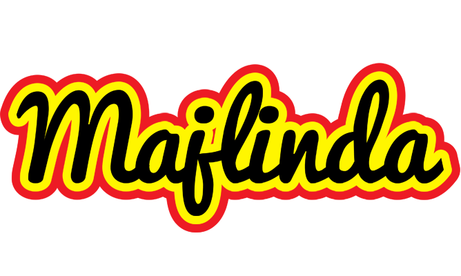 Majlinda flaming logo