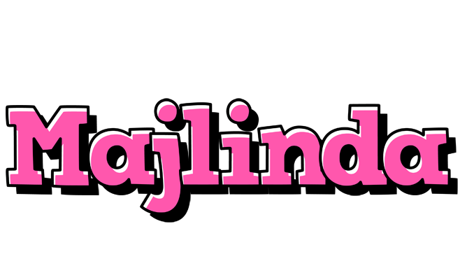 Majlinda girlish logo