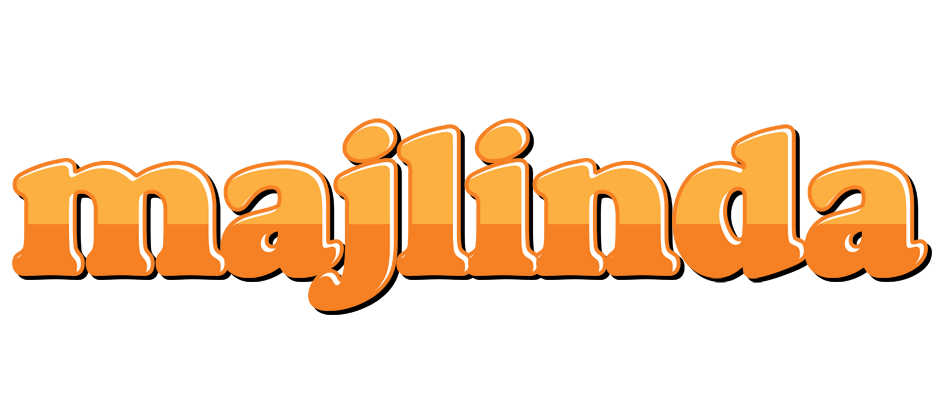 Majlinda orange logo
