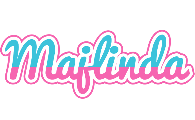 Majlinda woman logo