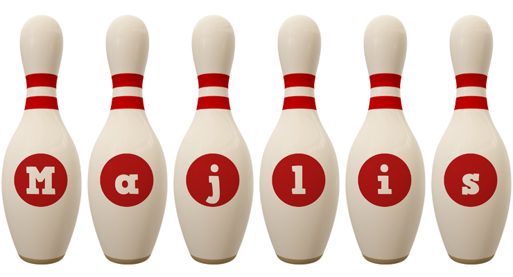 Majlis bowling-pin logo