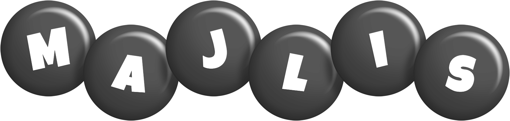 Majlis candy-black logo