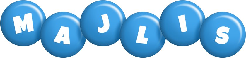 Majlis candy-blue logo