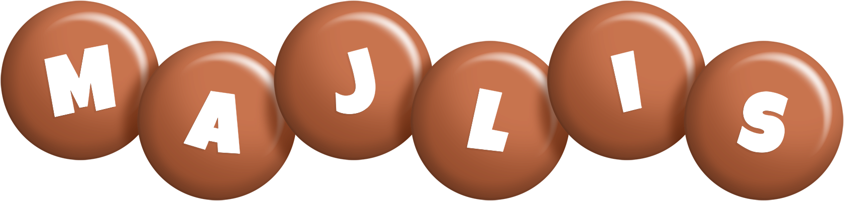 Majlis candy-brown logo