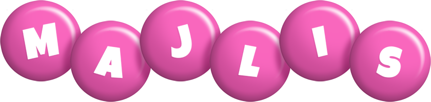 Majlis candy-pink logo