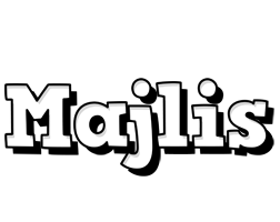 Majlis snowing logo