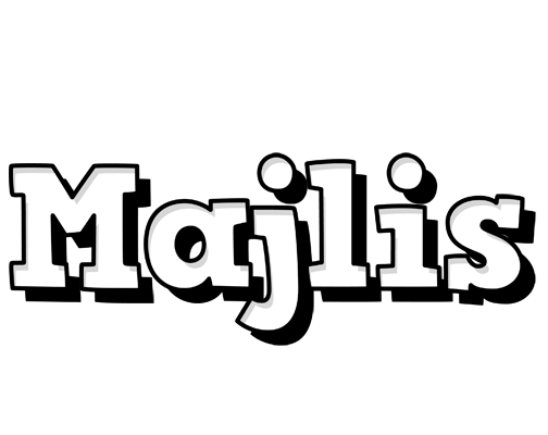 Majlis snowing logo