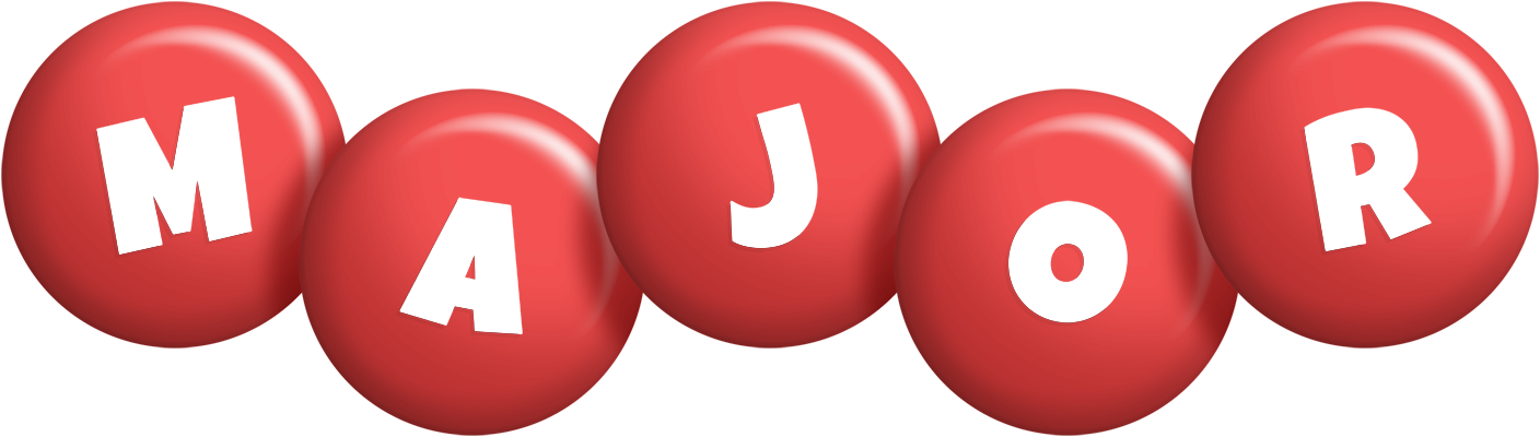 Major candy-red logo