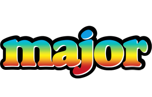 Major color logo
