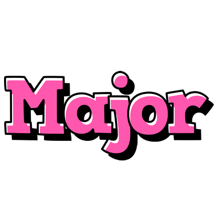 Major girlish logo