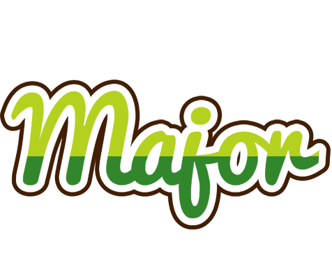 Major golfing logo
