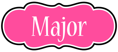 Major invitation logo