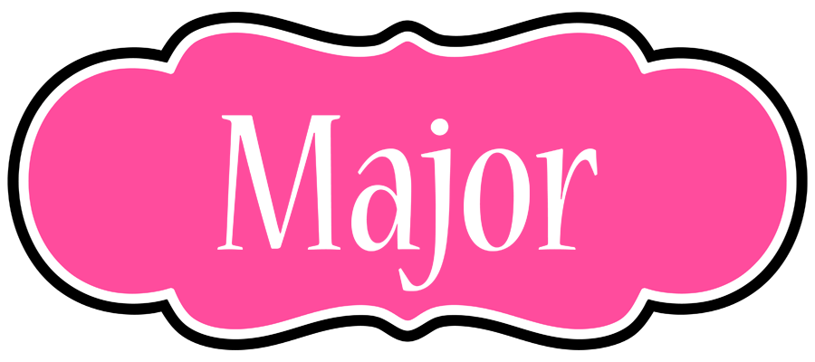 Major invitation logo