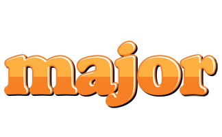 Major orange logo