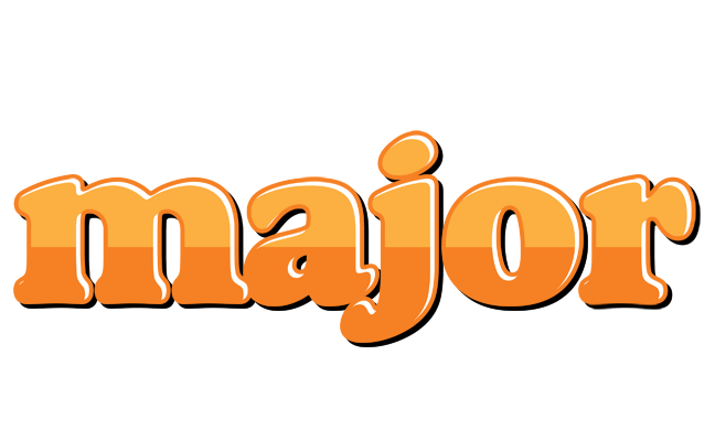 Major orange logo