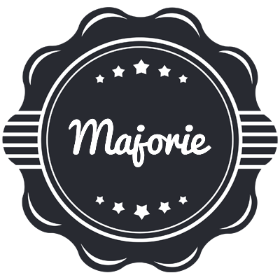 Majorie badge logo