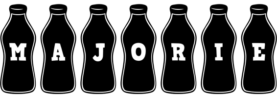 Majorie bottle logo