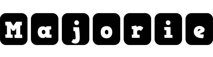 Majorie box logo