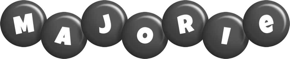 Majorie candy-black logo